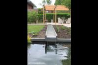 Waterloop naar vijver