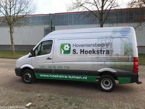 Bedrijfsbus van Hoveniersbedrijf S. Hoekstra
