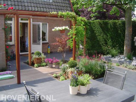 Houten pergola