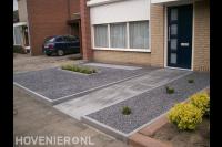 Kleine onderhoudsvriendelijke voortuin