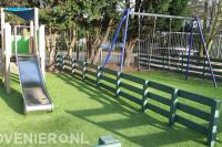 Kunstgras in speeltuin