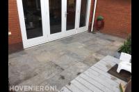 Terras bestraten