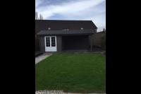 Tuinhuis met overkapping