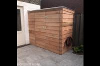 Houten fietsenberging 1