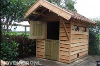 Maatwerk houten schuurtje 1