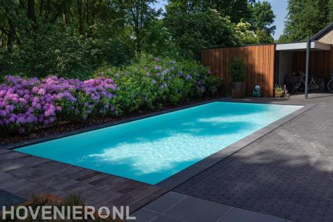Zwembad in de achtertuin design tuin
