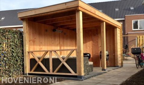 Houten veranda