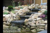Waterloop met verschillende niveau's