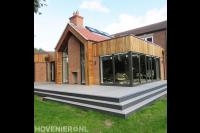 Composiet vlonder met trap