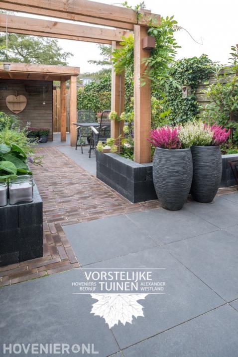 Robuuste pergola van douglas hout 2