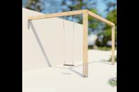 houten pergola op maat met hangmat