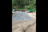 Straatwerk van keramische tegels