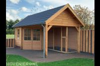 Maatwerk houten kapschuur