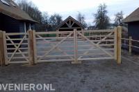 Houten poort