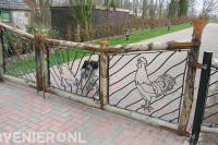 Robuust hek met details