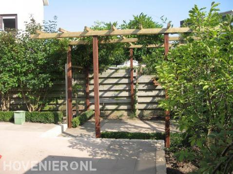 Houten pergola