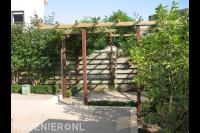Houten pergola