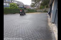 Terrein bestraten met betonklinkers