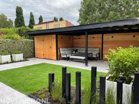 Achtertuin aanleg Zwijndrecht