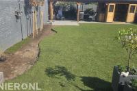 Tuin renovatie - Bestrating, Graszoden, borderrand