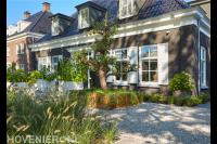 voortuin ontwerp voor moderne tuin met fruit via Florera-florera.nl