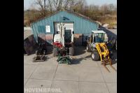 Machinepark van J&A Infra