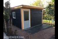 Schuurtje van Douglas hout