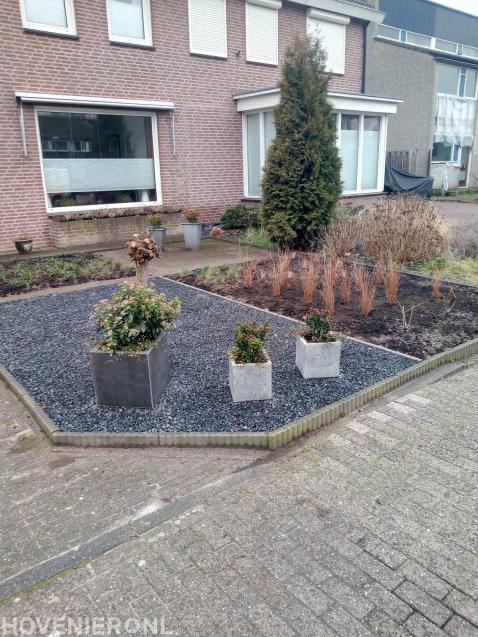 Onderhoudsvriendelijke voortuin