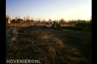 Grondwerk met minikraan