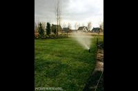 Gazon met automatische beregening