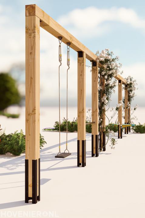 Houten pergola