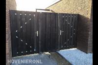 Tuinpoorten plaatsen