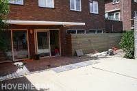 Achtertuin bestraten 1