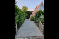 Bestraten van oprit met betonklinkers