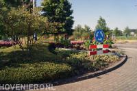Beplanting van rotonde 1