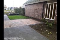 Bestrating met verschillende soorten stenen