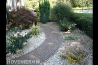 Onderhoudsarme tuin met grindvakken 2