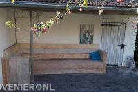 Maatwerk houten bank