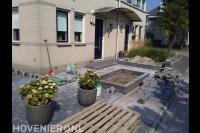 Oprit en voortuin bestraten 3