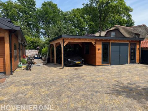 Schuur + carport