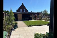 Nieuwbouw tuin aanleg in Hoeven