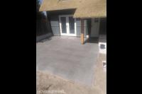 Terras van siertegels