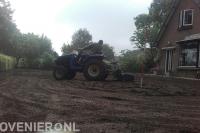 Grondwerk met kleine tractor