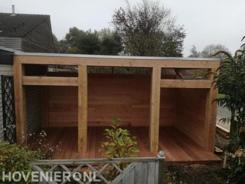 Houten veranda