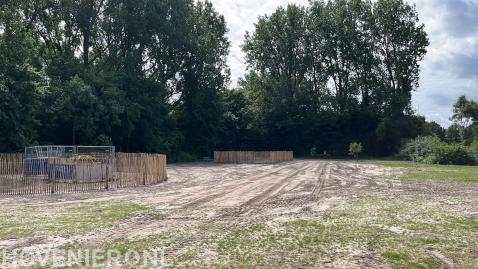 Schapenhekken plaatsen