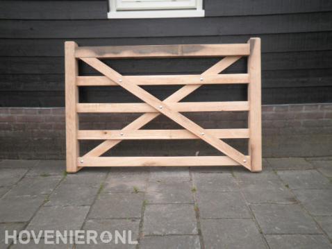 Houten hekwerk