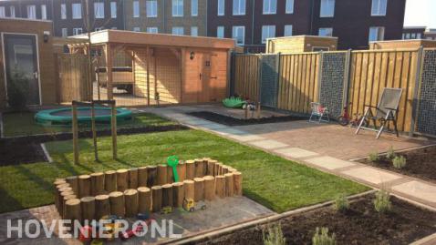 Gerenoveerde achtertuin