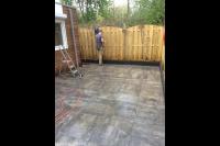 Bestrating van keramische tegels