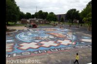 Schoolplein bestraten