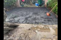 Straatwerk van betonklinkers